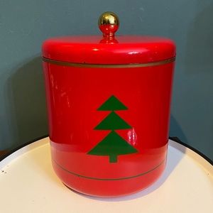 Vintage Neiman Marcus Christmas Tree Ice Bucket